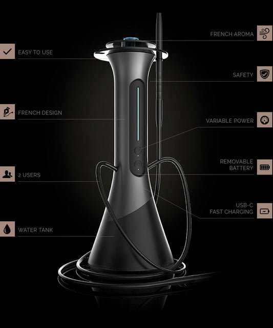 O2 Electric Hookah